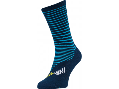 SILVINI Ferugi socks, blue/yellow