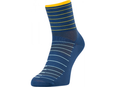 Silvini Bevera Socken marineblau/gelb