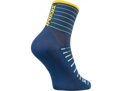 SILVINI Bevera socks, navy/yellow
