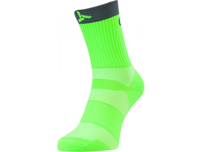 SILVINI Orato socks, green/grey