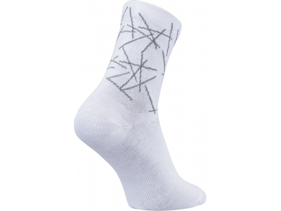 SILVINI Aspra socks, white/grey