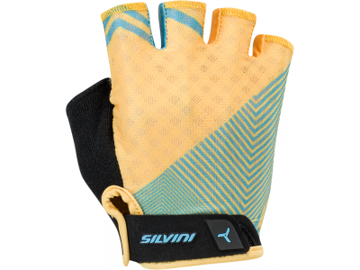 SILVINI Albano ladies gloves yellow/blue