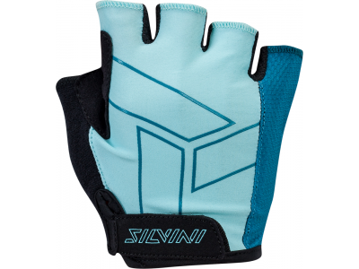 Gloves SILVINI Enna women&#39;s turquoise/navy