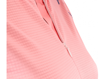 Damska koszulka rowerowa SILVINI Stabina w kolorze różowo-niebieskim