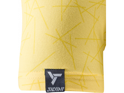 Damska koszulka rowerowa SILVINI Giona w kolorze żółtym