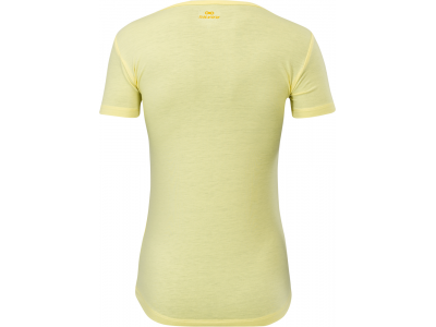T-shirt damski SILVINI Pelori w kolorze żółto-niebieskim