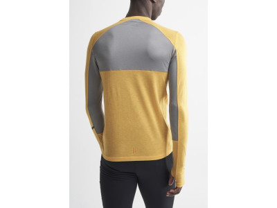 Craft SubZ Wool tričko, žlutá