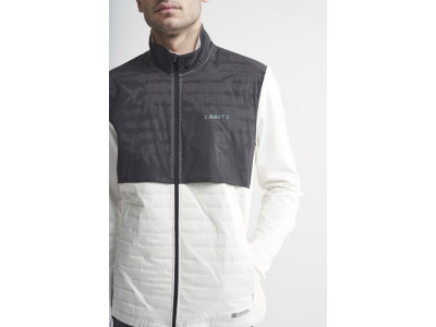 Jachetă Craft Lumen SubZ, alb/negru