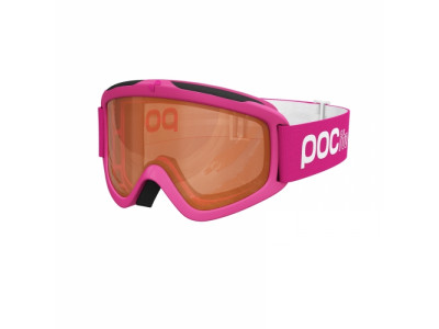 POC POCito Iris Fluorescent Pink Downhill-Kinderbrille, rosa