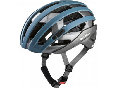 Kask rowerowy ALPINA CAMPIGLIO niebiesko-tytanowy rozmiar: XL