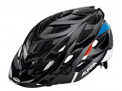ALPINA Cycling helmet D-ALTO black-red-blue size: L, black-red-blue