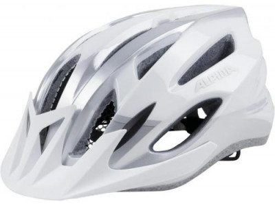 ALPINA Cyklistická přilba MTB 17 bílo-stříbrná