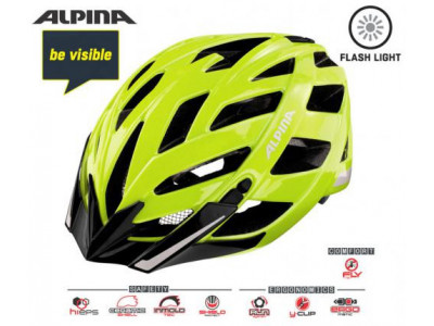ALPINA Cyklistická prilba PANOMA 2.0 CITY Be Visible Veľkosť : M
