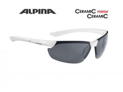 ALPINA Cyklistické okuliare DRAFF biele