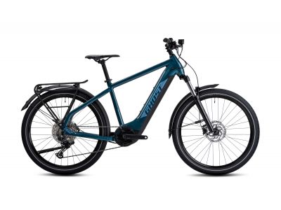 GHOST E-Teru Universal 27.5 EQ Y630 elektromos kerékpár, metallic dirty blue/blue grey gloss