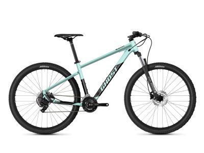 GHOST KATO Base 27,5 bicykel, mint green pearl/black matt