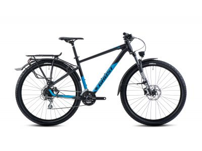 GHOST Kato EQ 29 bicykel, black/light blue metallic