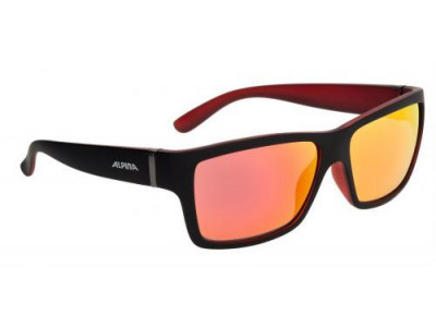 ALPINA Glasses KACEY black-red frosted glasses CERAMIC mirror red S3
