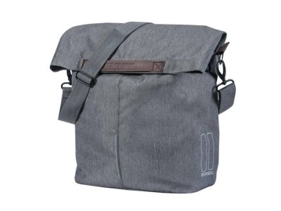 Basil CITY SHOPPER BAG taška na nosič, 14 - 16 l, sivá