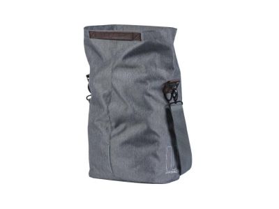Basil CITY SHOPPER BAG taška na nosič, 14 - 16 l, šedá