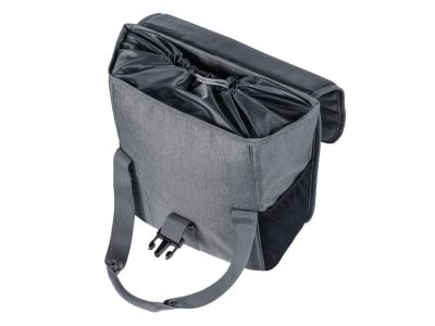 Basil GO SINGLE BAG taška na nosič, 16 l, šedá