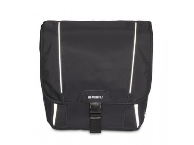Basil SPORT DESIGN-DOUBLE BAG tašky na nosič, 32 l, čierna