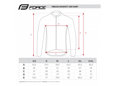 FORCE Jacket X80, fluo