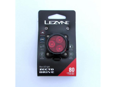 Lezyne ZECTO DRIVE rechargeable tail light