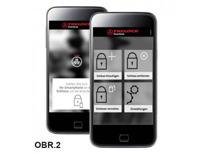 TRELOCK Lock SL 460 SMARTLOCK Öffnung per Smartphone