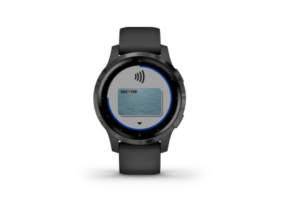 Garmin Vivoactive 4S watch, PVD Black/Slate