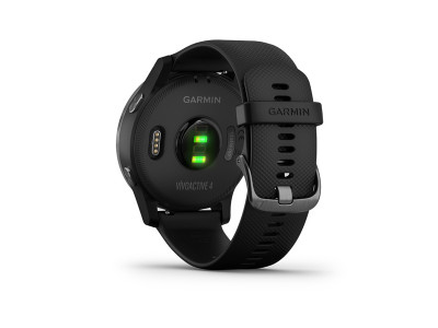 Garmin Vivoactive 4 Zegarek sportowy w kolorze czarnym/łupkowym