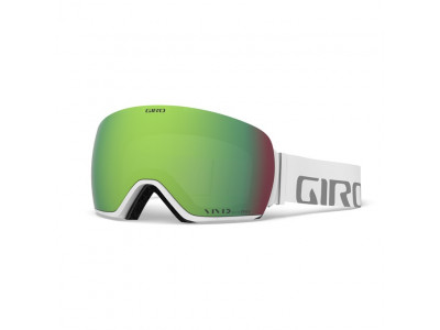Giro Article White Wordmark Vivid Emerald/Vivid Infrarot (2 Gläser)