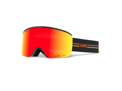 Giro Axis GP Czarny / Pomarańczowy Vivid Ember / Vivid Infrared (2 szklanki)