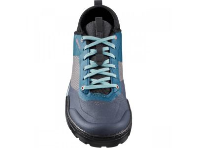 Pantofi damă Shimano SH-GR701, gri/albastru