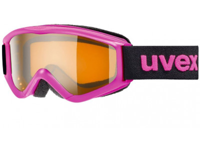 uvex Speedy Pro detské lyžiarske okuliare pink sl/pc/gold, veľ. Uni