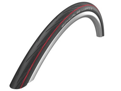 Schwalbe LUGANO II 700x25C tire, kevlar, red line