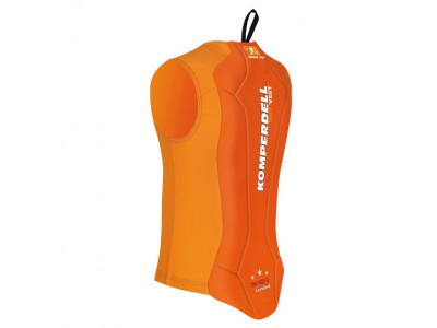 Komperdell junior eco children&#39;s protective vest orange 2018/19