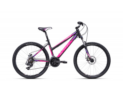 CTM SUZZY 2.0 mattschwarz / pink, Modell 2020