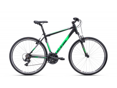 CTM TWISTER 1.0 matt black / green, model 2020