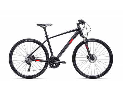 CTM STARK 2.0 black matt / red gloss, model 2020