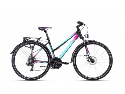 CTM MAXIMA 2.0 Trek black matt / jasny turkus, model 2020