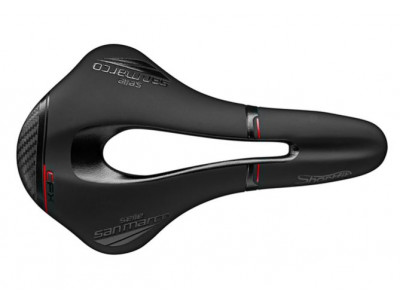 Selle San Marco Shortfit Open-Fit Carbon FX Wide saddle black 2020