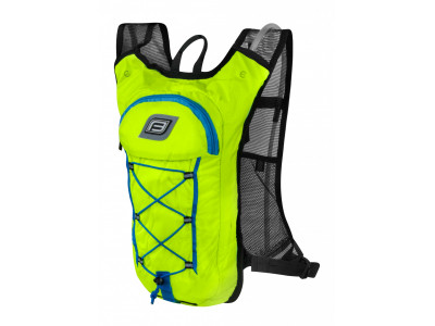 FORCE Pilot Plus plecak, 10 l + bukłak na wodę 2 l, fluorescencyjny