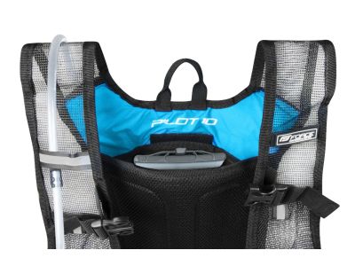 FORCE Pilot Plus backpack, 10 l + hydration pack 2 l, fluo