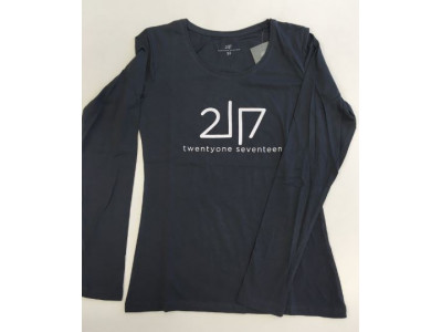 2117 of Sweden Vida dámske tričko s dlhým rukávom ink