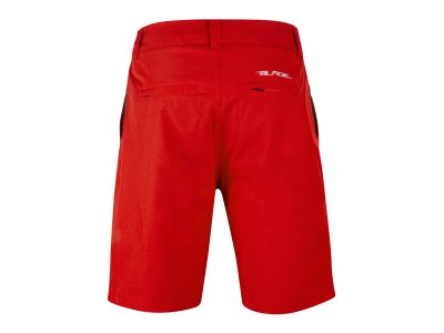 FORCE Blade MTB shorts with pad, red