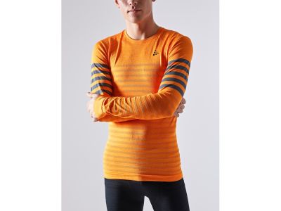 Tricou Craft Fuseknit Comfort Blocked, portocaliu