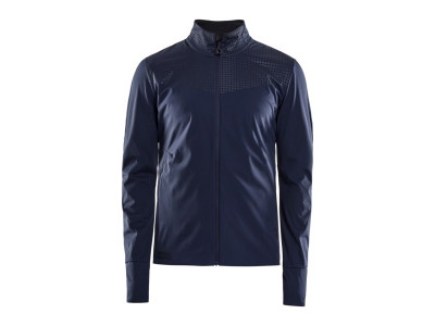 Jachetă Craft Pursuit Pace Fuseknit, bleumarin/negru