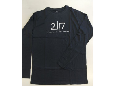 2117 of Sweden Vida pánske tričko s dlhým rukávom ink