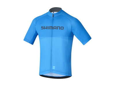 Koszulka rowerowa Shimano JUNIOR TEAM, jasnoniebieska  